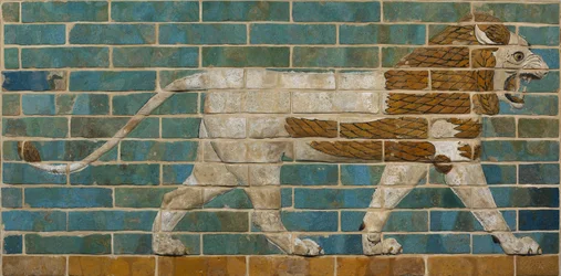 Lion Relief from the Processional Way in Babylon